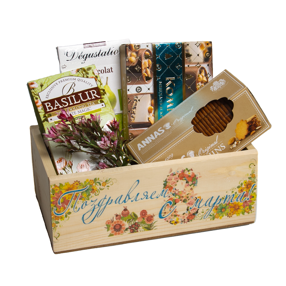 Шоколад флор. Конфеты Комильфо фисташка шоколадные с двухслойной начинкой, 116г. Набор шампуней подарочный для женщины в корзине.