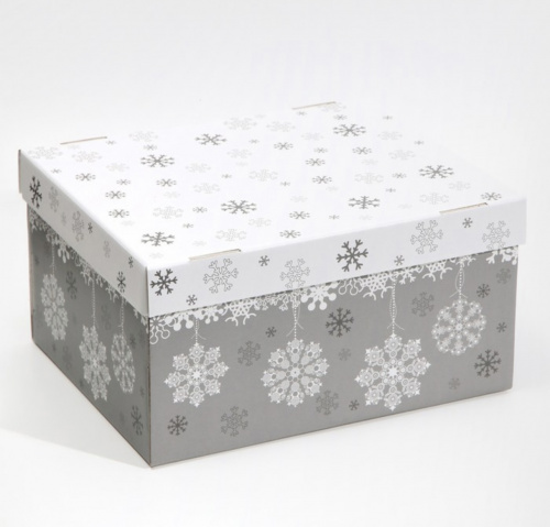 Складная коробка «Let it snow», 31,2 х 25,6 х 16,1 см фото 2