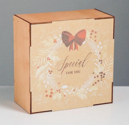 Ящик деревянный Special for you, 20 × 20 × 10 см